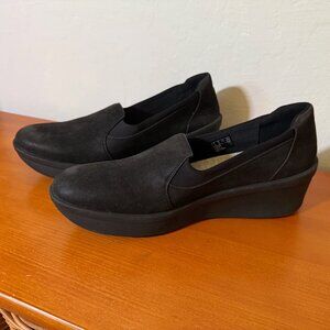 Clarks Cloudsteppers, Step Rose Moon, Black women's shoe